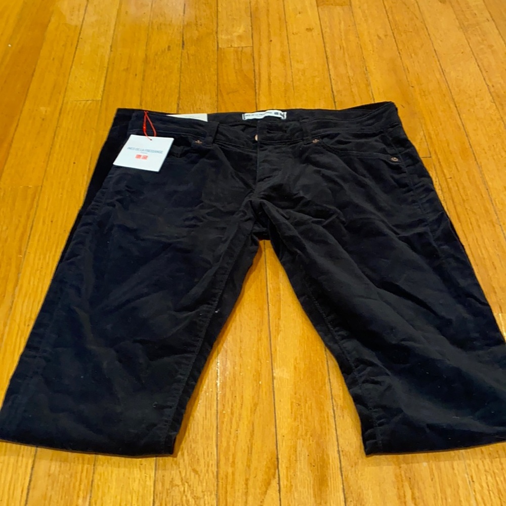 Uniqlo women velvet slim fit pants